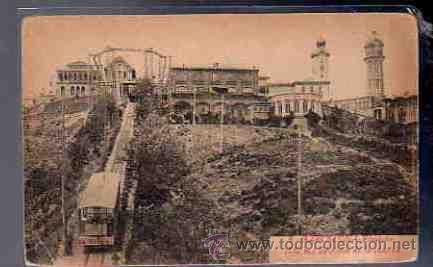Postales: TARJETA POSTAL DE BARCELONA - TIBIDABO. EDIFICIOS DE LA CUSPIDE. 8. - Foto 1