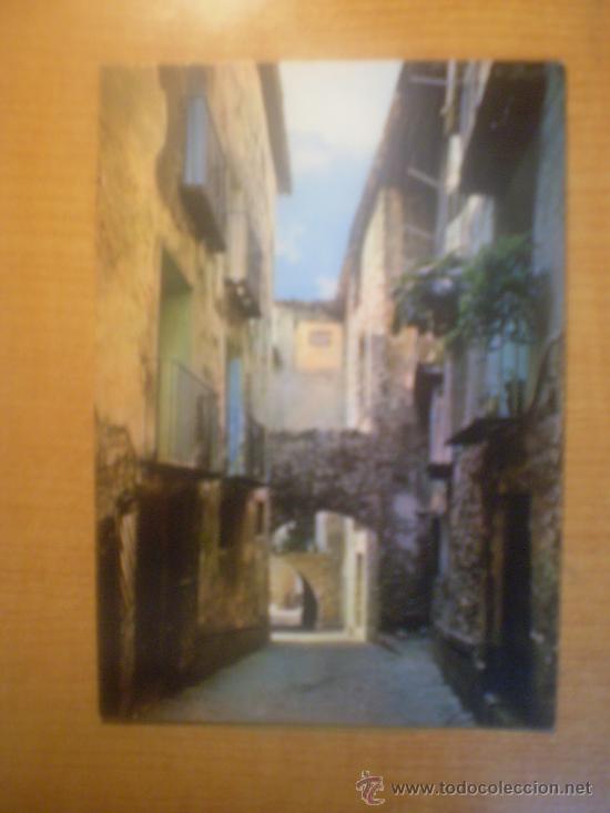 Postales: POSTAL PONT DE SUERT (PIRINEO CATALAN) CALLE TIPICA SIN CIRCULAR