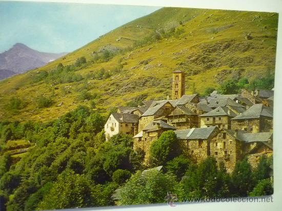 Postales: postal de tahull.-56 pirineo catalan.-viata panoramica con iglesia sta.maria