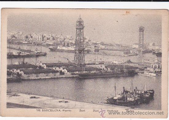 Postales: 598 Barcelona Puerto - Foto 1