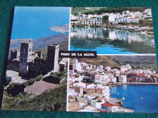 Postais: GIRONA-V7-NO ESCRITA-PORT DE LA SELVA