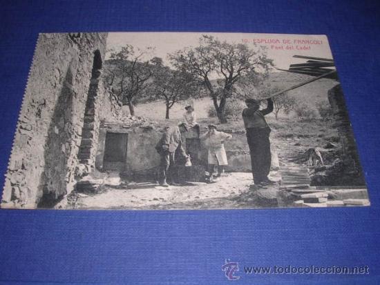 Postkarten: 10 ESPLUGA DE FRANCOLI FONT DEL CADET L.ROISIN FOTGR. CIRCULADA 1914
