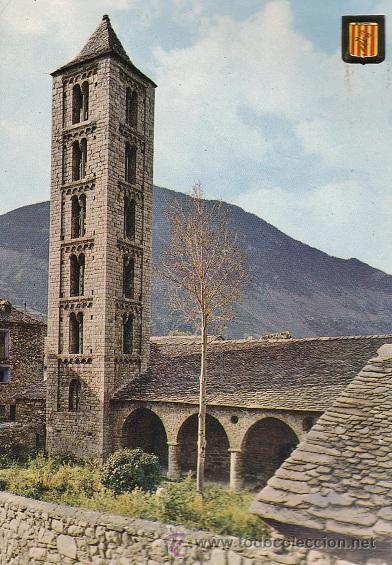 Postales: vall de bohi - erill lavall - iglesia sta eulalia - n&ordm; 188 - ed esc.oro - sin circular - a&ntilde;o 1966- x