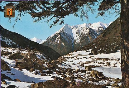 Postales: vall bohi - p.n. aigues tortes - llac llebreta - n&ordm; 5749 - ed.esc.oro - sin circular - a&ntilde;o 1970 - x