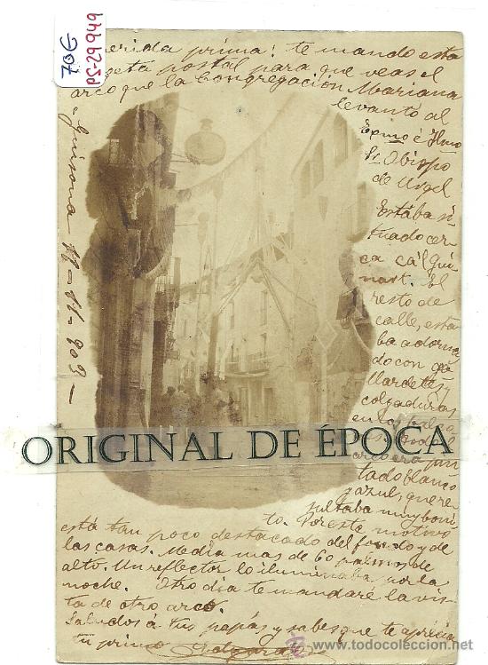 Postkarten: (PS-29949)POSTAL FOTOGRAFICA DE GUISONA-