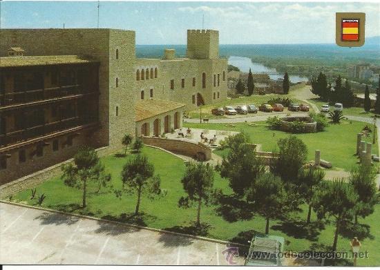 Postales: TORTOSA.-CASTILLO DE LA ZUDA.-JARDIN Y VISTA SOBRE EL EBRO.-EDICIONES FISA