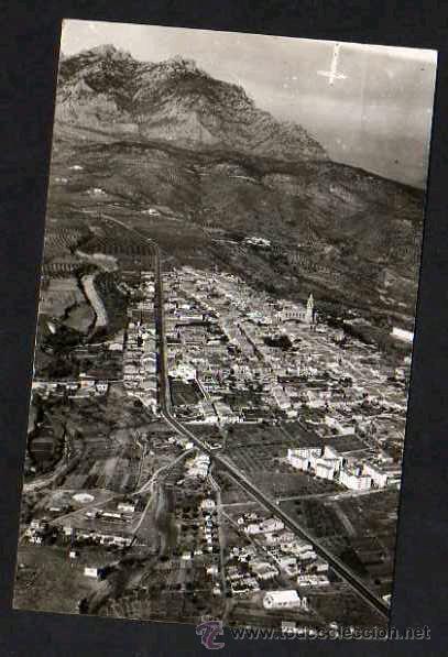 Cartes Postales: ESPARRAGUERA - VISTA AEREA - FOTO PUIG - CIRCULADA EN 1961