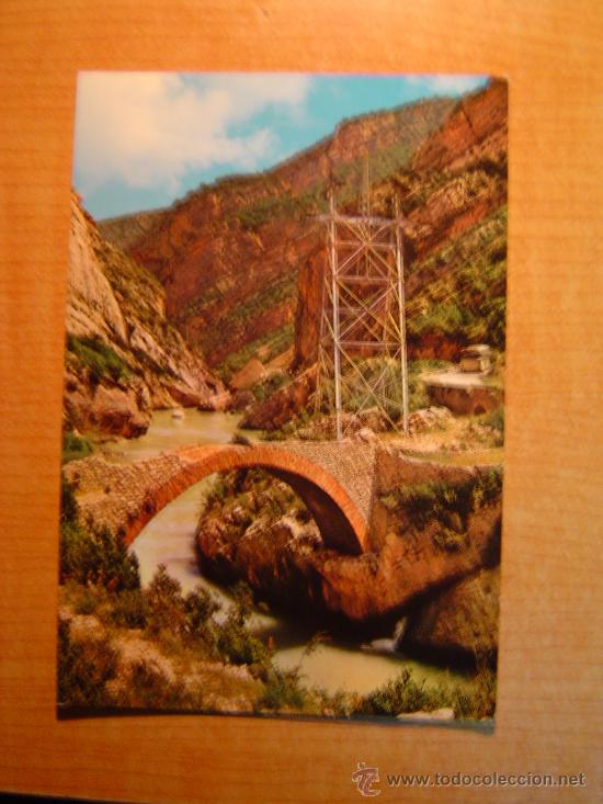 Postais: POSTAL PIRINEOS DE LERIDA EL PALLARS DESFILADERO DE TERRADETS SIN CIRCULAR