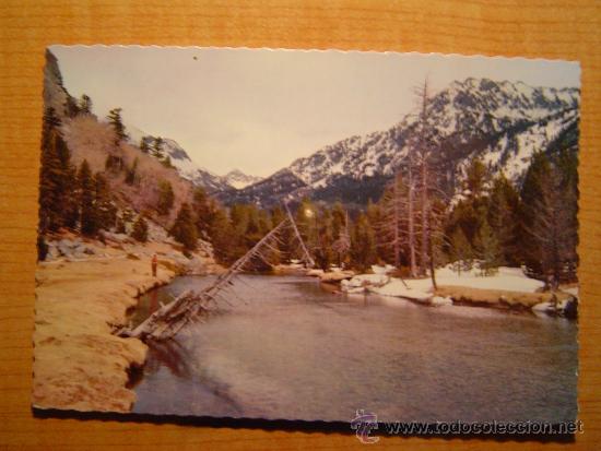 Postales: POSTAL PIRINEOS DE LERIDA  VALLE DE BOH PARQUE NACIONAL AIGUES TORTES SIN CIRCULAR