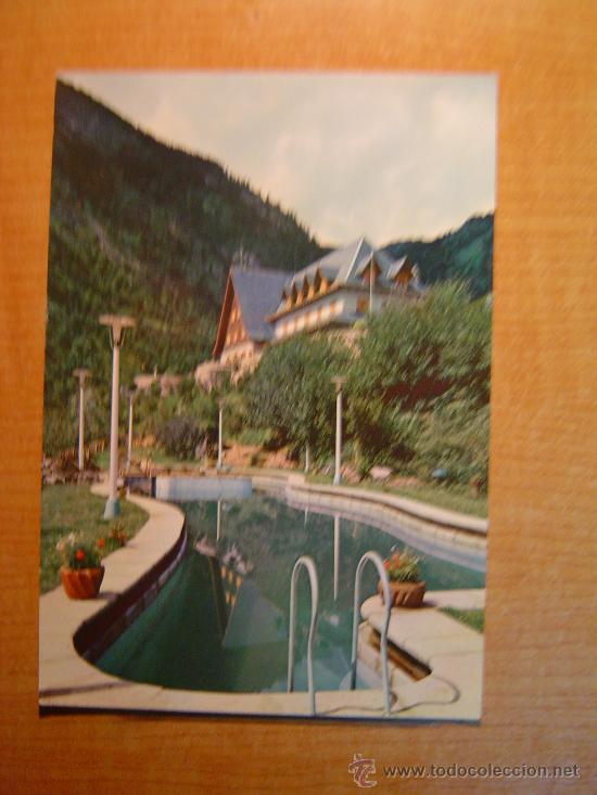 Postales: POSTAL PIRINEOS DE LERIDA VALLE DE BOHI RESIDENCIA LA FARGA SIN CIRCULAR