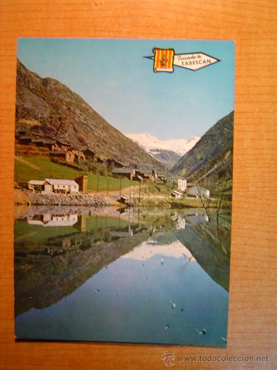 Postcards: POSTAL TABASCAN (PIRINEOS DE LERIDA) VISTA PARCIAL Y EMBALSE  SIN CIRCULAR