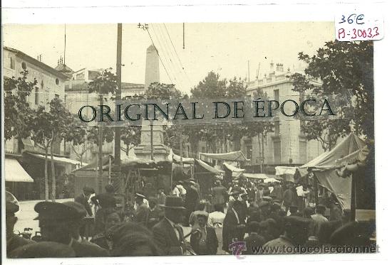 Postkarten: (PS-30033)POSTAL FOTOGRAFICA DE MATARO-MERCADO.PLAZA SANTA ANA