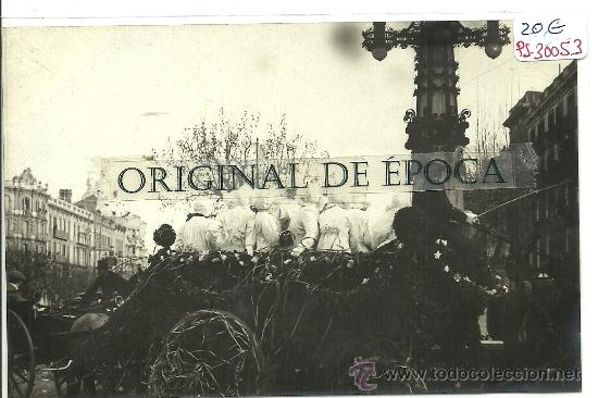Postcards: (PS-30053)POSTAL FOTOGRAFICA DE BARCELONA-CARNAVAL.PASEO DE GRACIA