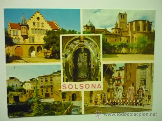Postales: POSTAL SOLSONA -DIVERSOS Aspectos - Foto 1