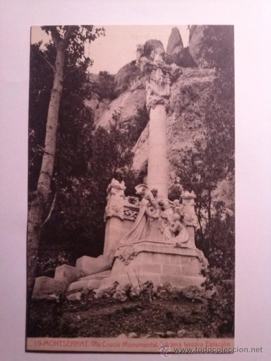 Postales: LOTE DE 6 POSTALES DE MONTSERRAT. - Foto 5