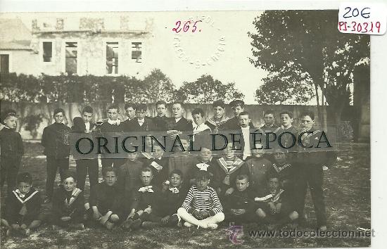 Postcards: (PS-30319)POSTAL FOTOGRAFICA DE ???-COLEGIALES.FAMILIA GRIFOL