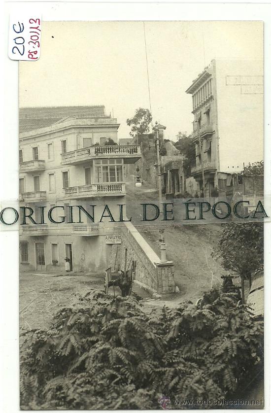 Postcards: (PS-30113)POSTAL FOTOGRAFICA DE VALLVIDRIERA -PLAZA.FAMILIA GRIFOL