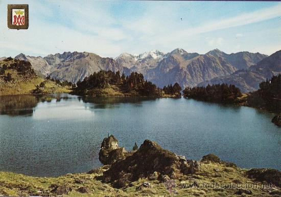 Postales: vall de cardos - tabescan llac naorte - n&ordm; 191 - pirineo lerida ed.esc. oro -sin circular - a&ntilde;o 1967