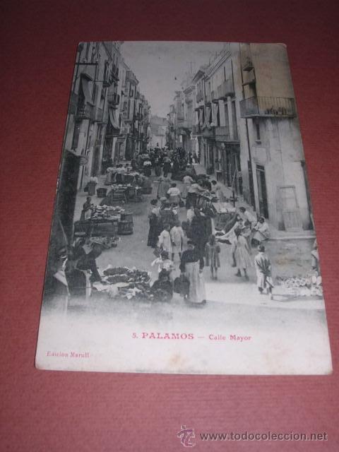 Postcards: 5 - PALAMOS -CAYE MAYOR EDC. MARULL 14X9 CM. MANCHA EN LA PUNTA SUPERIOR DERECHA VER FOTO
