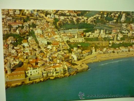 Postales: POSTAL SITGES -AEREA - Foto 1
