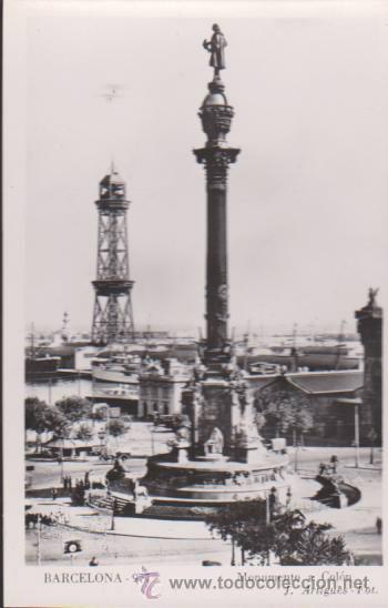 Postales: Barcelona.- Monumento a Col&oacute;n. - Foto 1