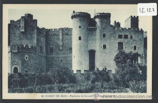 Cartoline: CANET DE MAR - 10 - FACHADA DE LEVANTE DE STA. FLORENTINA - ROISIN - (12.127)