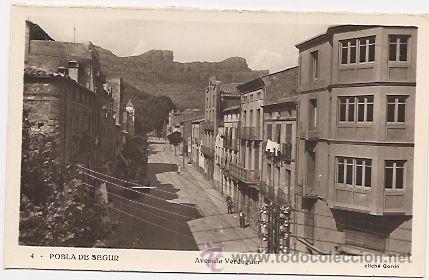 Postales: Pobla de Segur, postal antigua - Foto 1