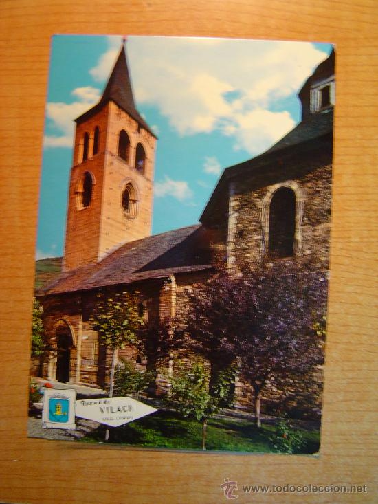 Postales: POSTAL VALLE DE ARAN VILACH IGLESIA SIN CIRCULAR