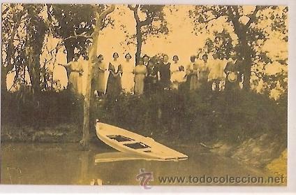 Postales: ANTIGUA POSTAL BA&Ntilde;OLAS - Foto 1