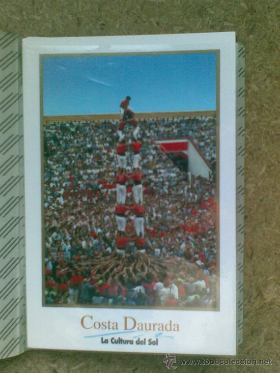Postales: 12 postales de la Costa Daurada/Dorada: la cultura del sol. Castells.