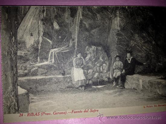 Postales: RIBAS - .FUENTE DEL SOFRE - Foto 1