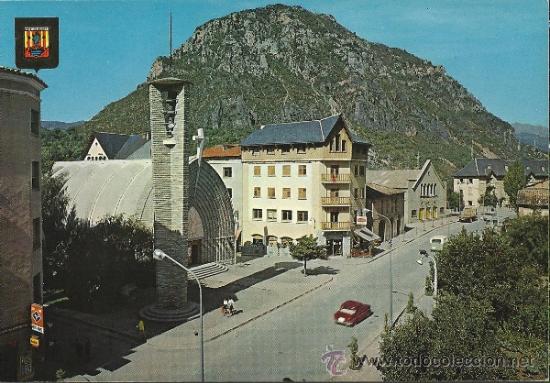 Postales: PONT DE SUERT - AVINGUDA VICTORIANO MU&Ntilde;OZ - (Z-354)