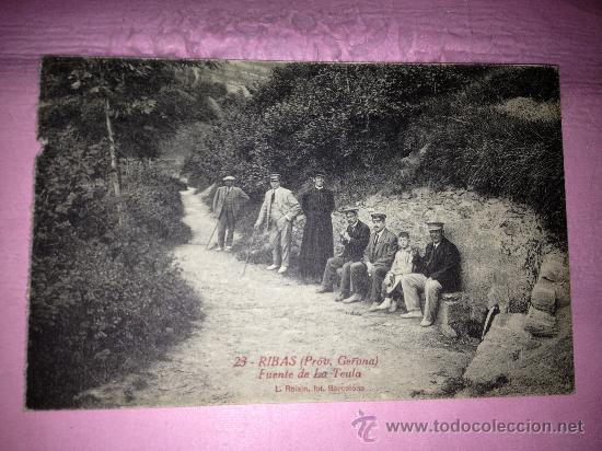 Postales: RIBAS -FUENTE DE LA TEULA - Foto 1