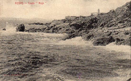 Postales: Rosas. Costa &rdquo;Roja&rdquo;.. - Foto 1