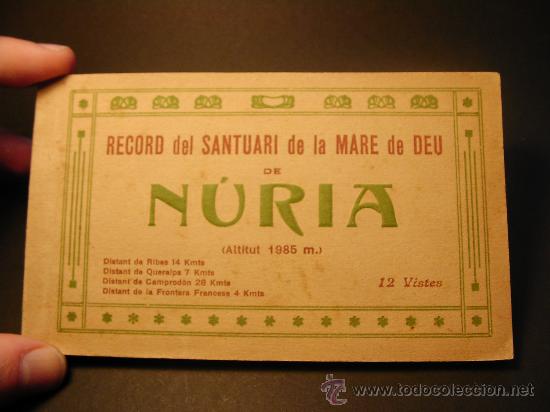 Postais: Lote de postales de Santuari de la Mare de Deu de N&uacute;ria.