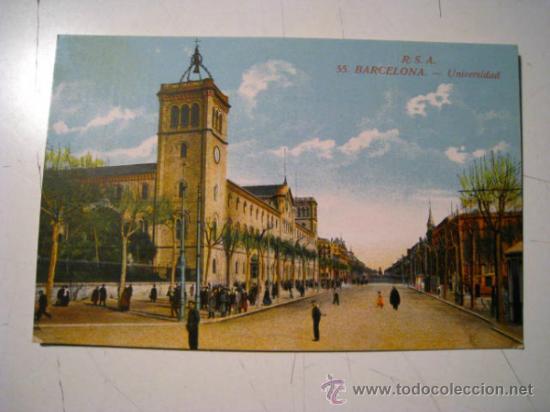 Postales: BARCELONA: UNIVERSIDAD - Foto 1