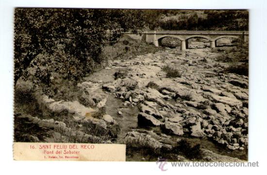 Postales: SANT FELIU DEL RECO FONT DEL SABATER - EDICI&Oacute;N ROISIN - POSTAL