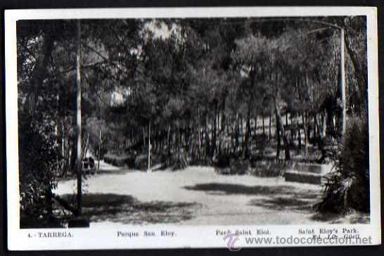 Postales: Tarrega. Parque San Eloy. Circulada. - Foto 1