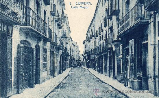 Postales: Cervera. 8.- Calle Mayor. Thomas - Foto 1