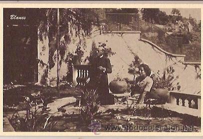Postales: ANTIGUA POSTAL BLANES MUSEO BOTANICO - Foto 1