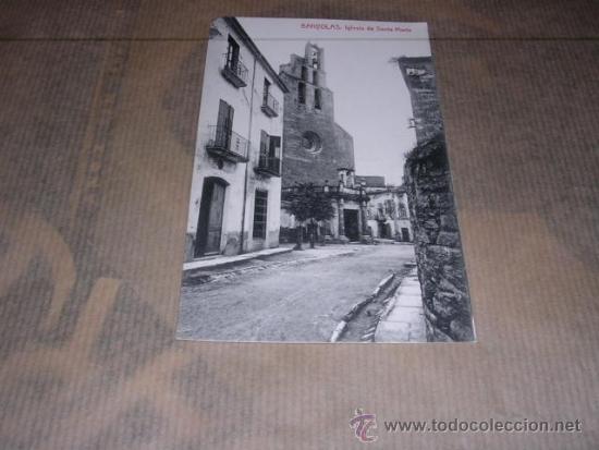 Postales: BANYOLAS - IGLESIA DE SANTA MARIA - Foto 1
