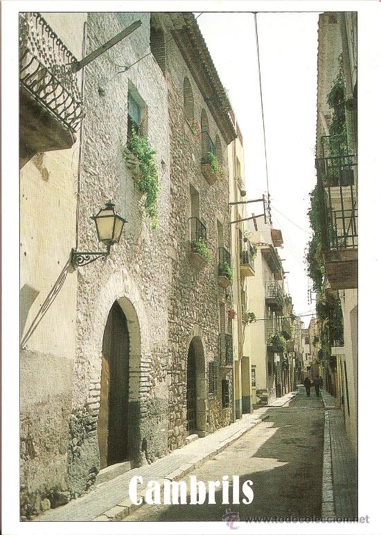Postales: CAMBRILS (TARRAGONA), COSTA DAURADA - TRIANGLE POSTALS - SIN CIRCULAR - Foto 1