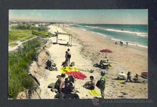Postales: Postal de CUNIT: Platja (Raymond num. 9) - Foto 1