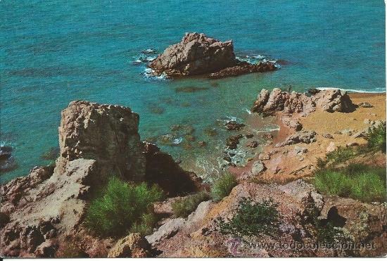 Postales: CALELLA DE LA COSTA N&ordm; 270 ROCA GROSSA / FOTO J. UBACH PUIG.-G. HARRIS / SIN FRANQUEAR