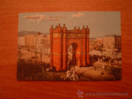 Postales: POSTAL BARCELONA ARCO DEL TRIUNFO  CIRCULAR - Foto 1