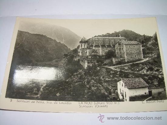 Postcards: ANTIGUA POSTAL FOTOGRAFICA...SANTUARI NTRA.SRA. DE LOURDES...LA NOU  ALTURA 900 M.