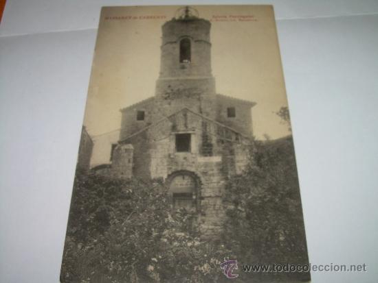 Postcards: ANTIGUA POSTAL....MASSANET DE CABREYNS.............IGLESIA PARROQUIAL.