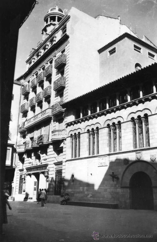 Postales: LERIDA.- PLAZA PAHERIA.- EDICIONES SICILIA N&ordm; 14. FOTOGR&Aacute;FICA.