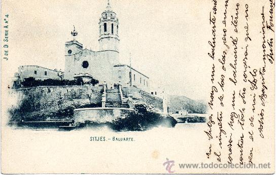Postales: Sitges. Baluarte. J de D serie A n&ordm; 4 - Foto 1