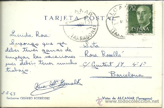 Postales: (PS-30710)POSTAL DE ALCANAR(TARRAGONA) - Foto 2